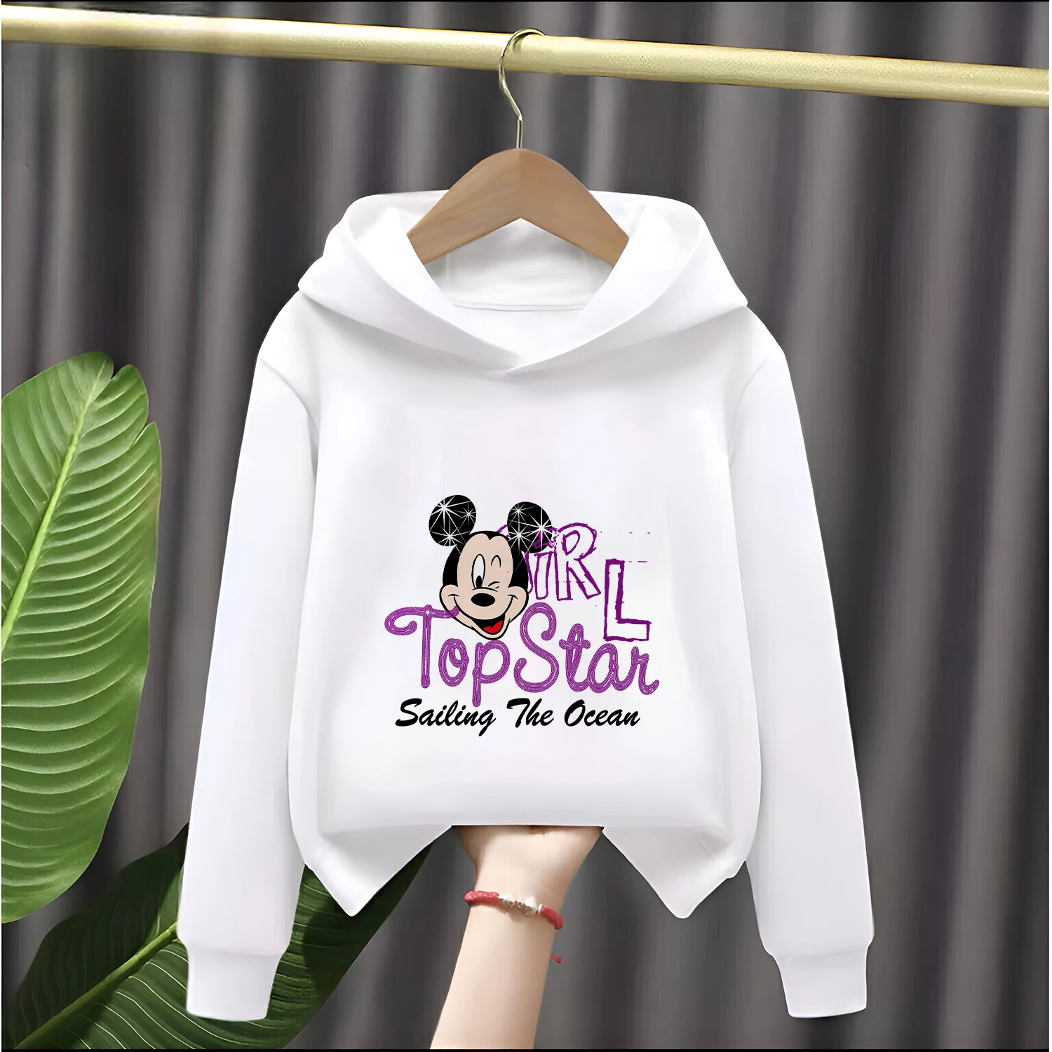 Детская толстовка с Микки Маусом Disney, свободный хлопковый пуловер, толстовка с капюшоном для детей
Детская толстовка с Микки Маусом Disney, свободный хлопковый пуловер, толстовка с капюшоном для детей