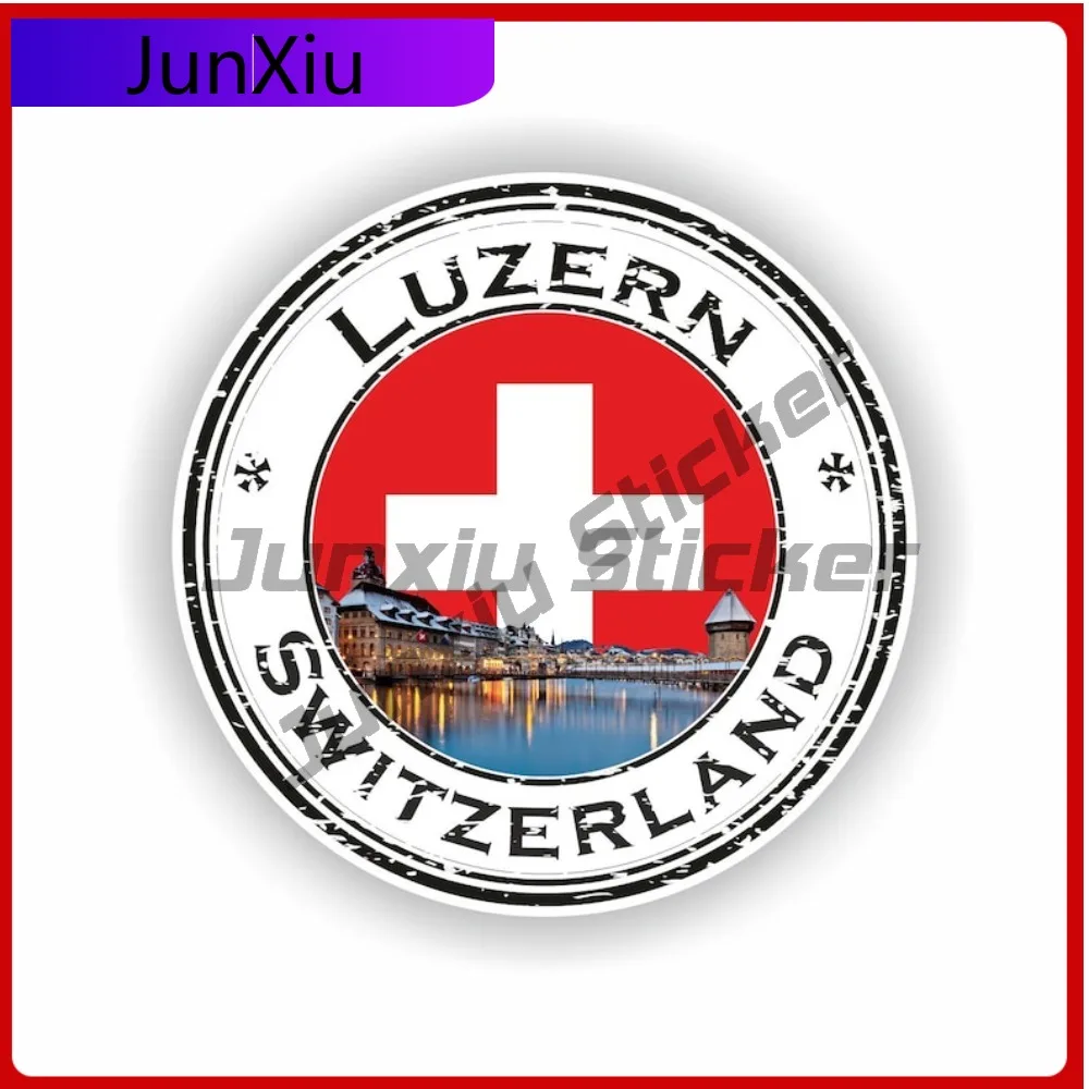 Luzern Lucerne Switzerland Seal Sticker Creative Window Durable Vinyl Exterior Parts Vinyl Decal For Car Truck SUV Window
Luzern Lucerne Switzerland Seal Sticker Creative Window Durable Vinyl Exterior Parts Vinyl Decal For Car Truck SUV Window
