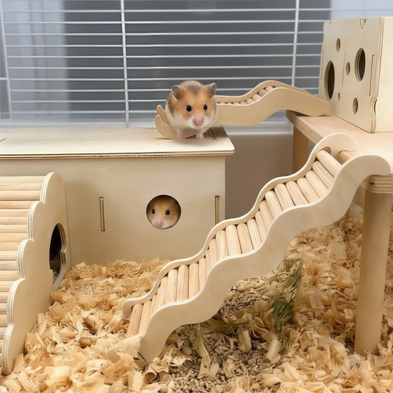 Non-toxic Wooden Hamster House Climbing Toys No Paint No Wax Guinea Pig Hideout & Climbing Toy Small Animal Play Accessories
Non-toxic Wooden Hamster House Climbing Toys No Paint No Wax Guinea Pig Hideout & Climbing Toy Small Animal Play Accessories