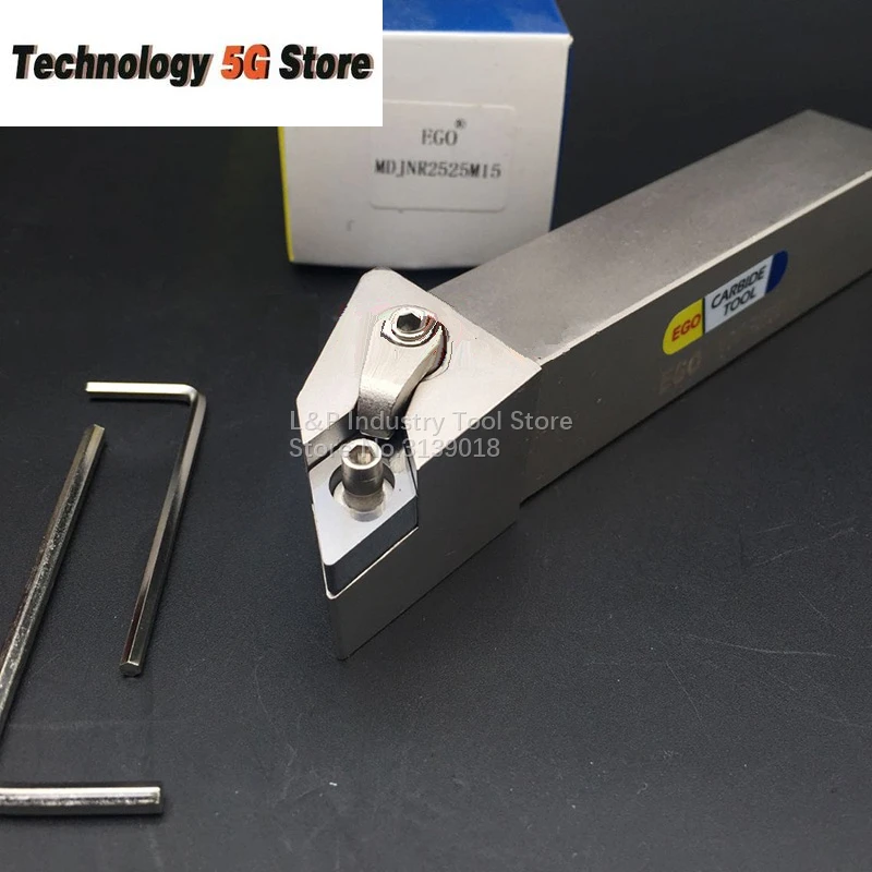 Original EGO Anti-vibration MDJNL2020K15 MDJNR2020K15 MDJNL2525M15 MDJNR2525M15 MDJNR3232P15 MDJNL3232P15 Turning Tool Holder
Original EGO Anti-vibration MDJNL2020K15 MDJNR2020K15 MDJNL2525M15 MDJNR2525M15 MDJNR3232P15 MDJNL3232P15 Turning Tool Holder