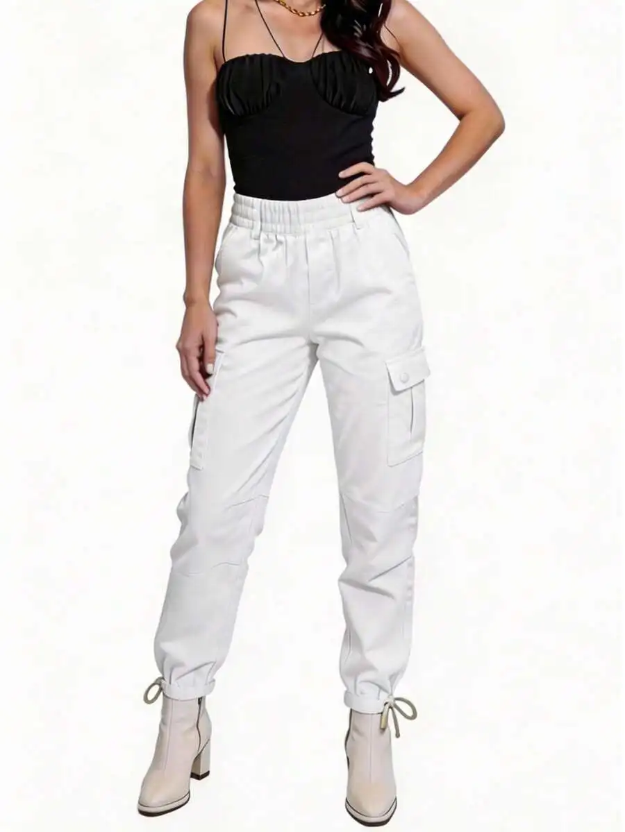 Lightweight Twill Cargo Pants With Adjustable Drawstring Hem
Lightweight Twill Cargo Pants With Adjustable Drawstring Hem