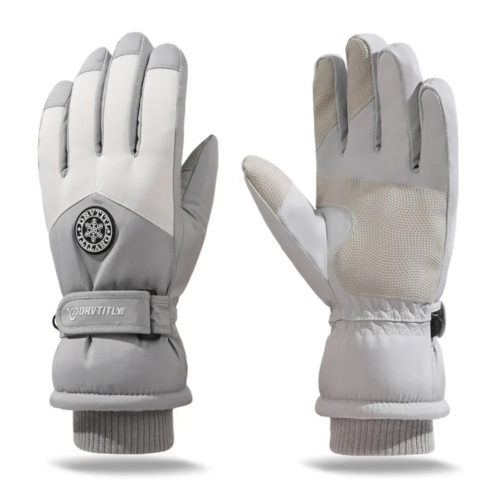 Touch Screen Windproof Women Plush Gloves Waterproof Full Finger Snowboard Ski Gloves PU Fleece Snow Gloves Winter Warm
Touch Screen Windproof Women Plush Gloves Waterproof Full Finger Snowboard Ski Gloves PU Fleece Snow Gloves Winter Warm