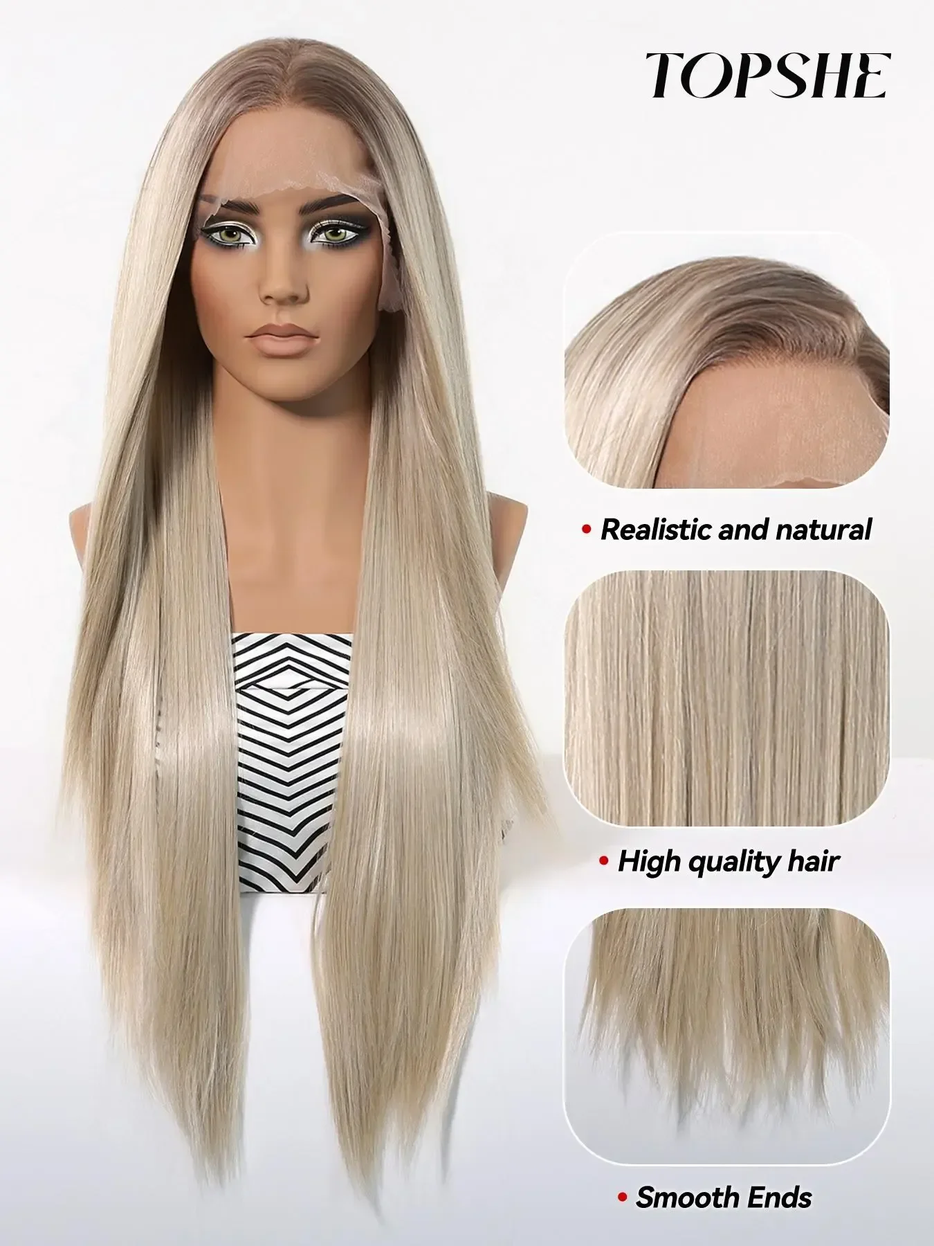 Длинные светлые многослойные парики для женщин, 30 дюймов, красивые пышные парики без челки, синтетические парики с кружевной передней частью для вечеринок и повседневного использования.
Длинные светлые многослойные парики для женщин, 30 дюймов, красивые пышные парики без челки, синтетические парики с кружевной передней частью для вечеринок и повседневного использования.