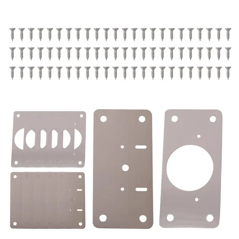 A20F-12 PCS Hinge Repair Kit Cabinet Door Hinge Repair Plate Silver Stainless Steel For Kitchen Cupboard Door Locker Cabinet
A20F-12 PCS Hinge Repair Kit Cabinet Door Hinge Repair Plate Silver Stainless Steel For Kitchen Cupboard Door Locker Cabinet
