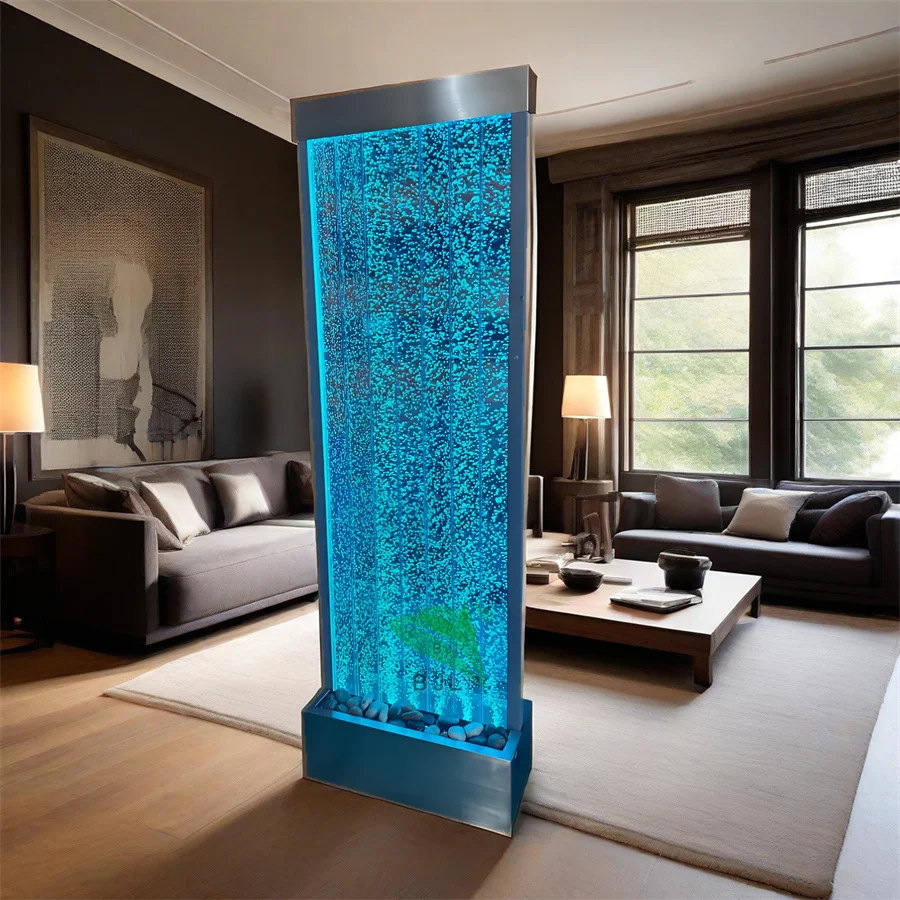Floor Standing Color Changing Fashion New Design LED Acrylic Water Bubble Wall Living Room Decoration
Floor Standing Color Changing Fashion New Design LED Acrylic Water Bubble Wall Living Room Decoration