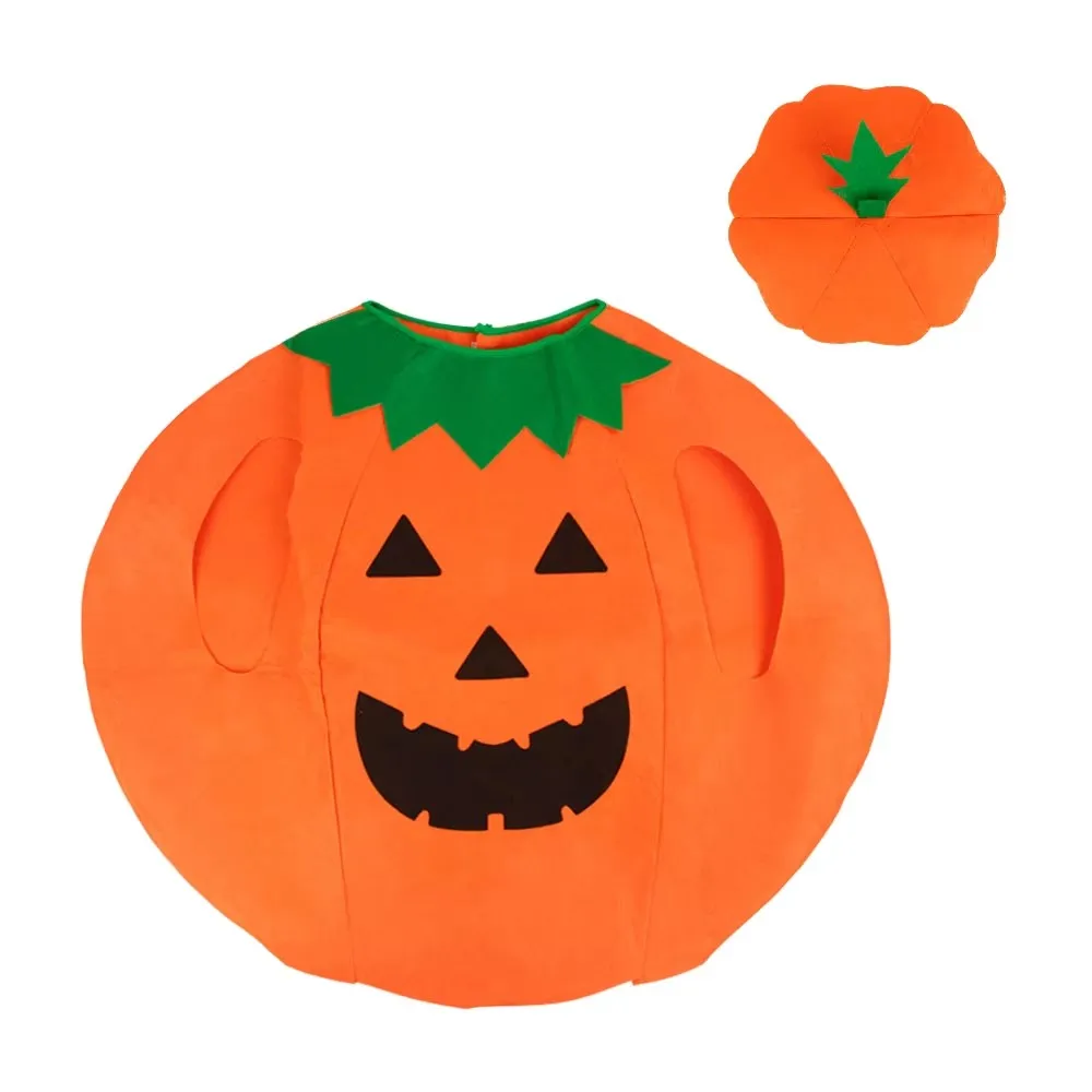 Halloween Pumpkin Costume Suits for Kids Unisex Polyester TV & Movie Cosplay Party Clothes and Hat
Halloween Pumpkin Costume Suits for Kids Unisex Polyester TV & Movie Cosplay Party Clothes and Hat