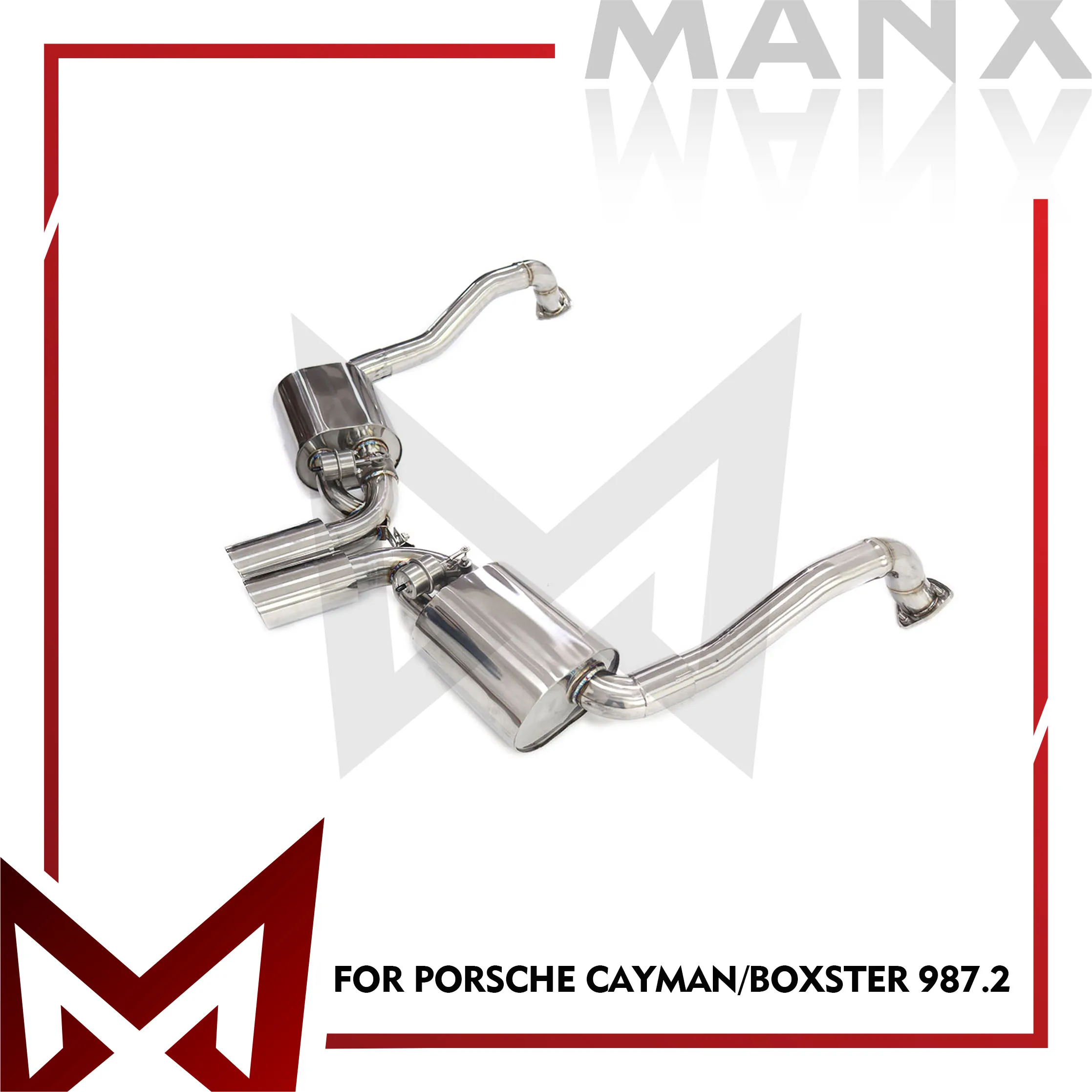 Performance Catback Exhaust for Porsche 981 Cayman Boxster | Valve Control for Aggressive Sound | 3.4L 3.8L Engine Upgrade
Performance Catback Exhaust for Porsche 981 Cayman Boxster | Valve Control for Aggressive Sound | 3.4L 3.8L Engine Upgrade