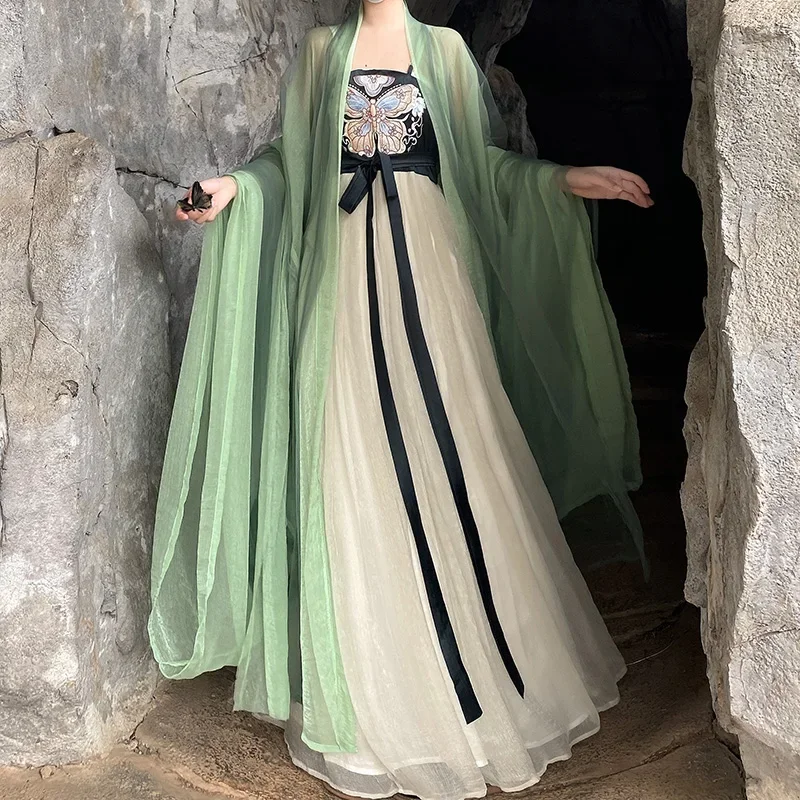 Hanfu Traditional Dress Women Ancient Chinese Hanfu Outfit Female Cosplay Costume Party Show Oriental Fairy Princess Dress
Hanfu Traditional Dress Women Ancient Chinese Hanfu Outfit Female Cosplay Costume Party Show Oriental Fairy Princess Dress
