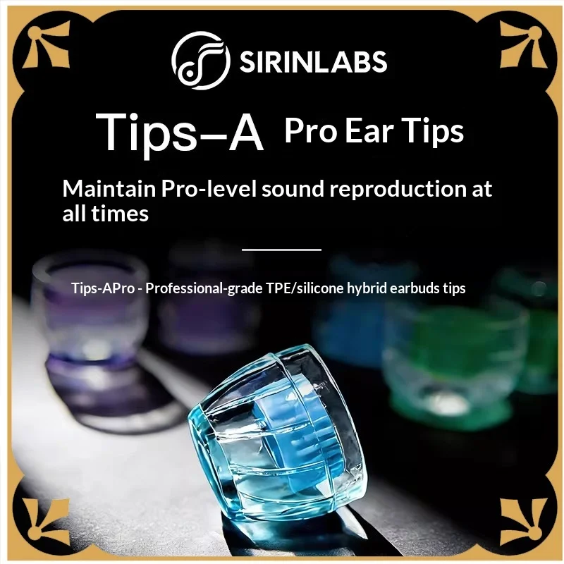 Силиконовые насадки SIRINLABS Tips-A Pro для внутриканальных наушников
Силиконовые насадки SIRINLABS Tips-A Pro для внутриканальных наушников