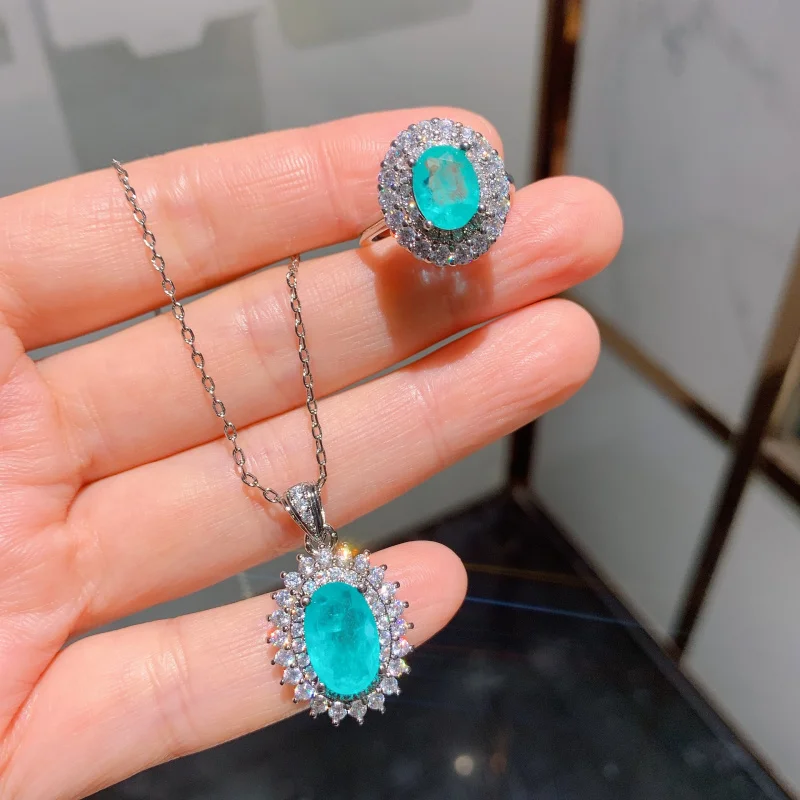 Jewelry Ba Pendant European and American New Retro Micro Paved Full Diamond Gemstone Ring High Carbon Diamond Necklace
Jewelry Ba Pendant European and American New Retro Micro Paved Full Diamond Gemstone Ring High Carbon Diamond Necklace