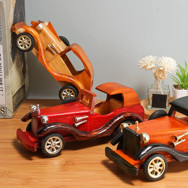 New Wooden Vintage Car 10-Inch Creative European-Style Classic Vehicles Toy For Children Gifts Home Desktop Ornaments Car Model
New Wooden Vintage Car 10-Inch Creative European-Style Classic Vehicles Toy For Children Gifts Home Desktop Ornaments Car Model