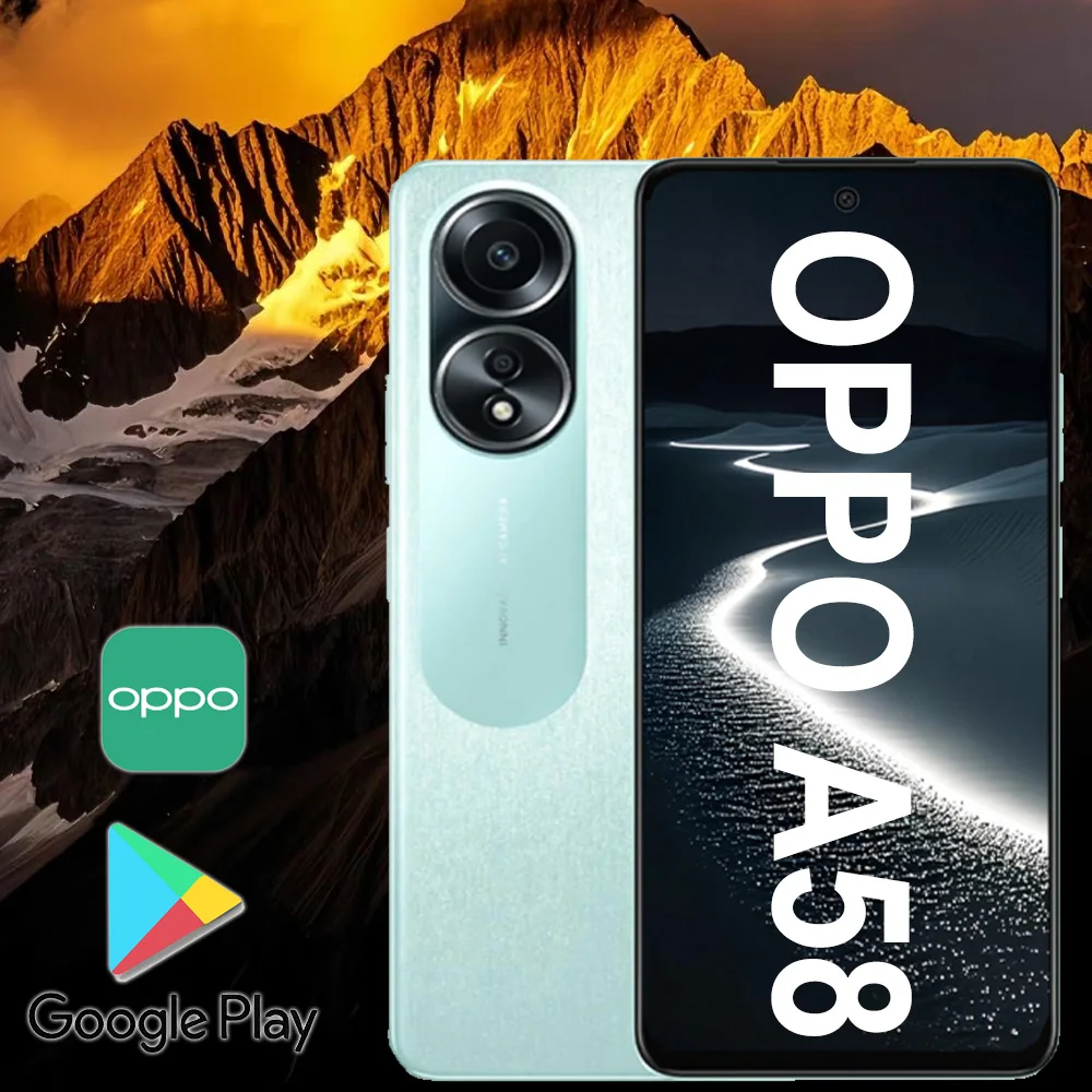 OPPO A58 Original mobile phone 5000mAh long battery life Type-C+3.5mm headphone jack mobile phone 8GB+256GB
OPPO A58 Original mobile phone 5000mAh long battery life Type-C+3.5mm headphone jack mobile phone 8GB+256GB