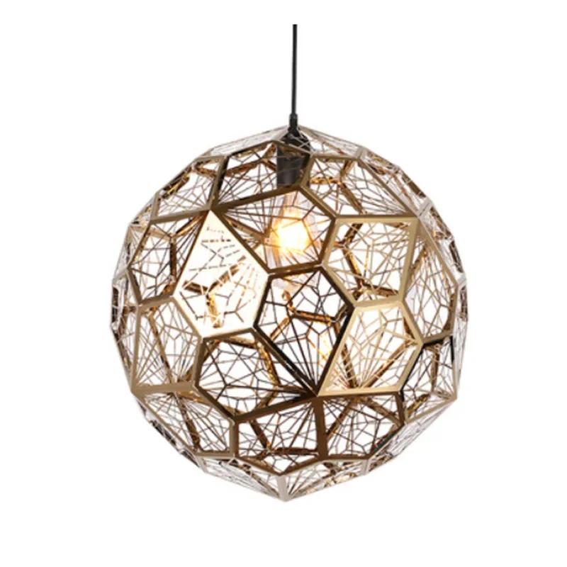 Post-Modern Craft Cord Light Hollow Stainless Steel Ball Pendant Lamp E27 Fixture Cafe Bar Loft Vintage Luminarias Deco
Post-Modern Craft Cord Light Hollow Stainless Steel Ball Pendant Lamp E27 Fixture Cafe Bar Loft Vintage Luminarias Deco