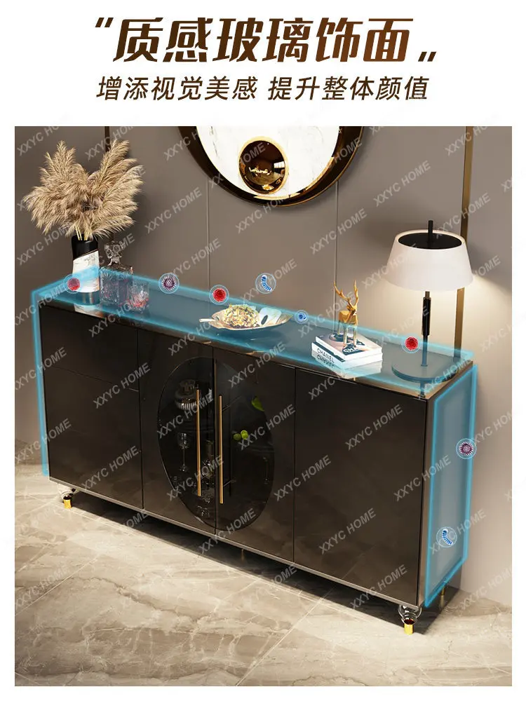 L Modern light luxury door cabinet rock slab simple dining side cabinet villa living room storage decorative cabinet
L Modern light luxury door cabinet rock slab simple dining side cabinet villa living room storage decorative cabinet
