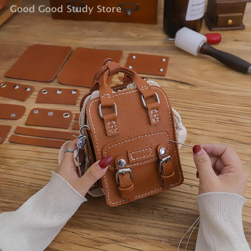 Messenger Bag DIY Handmade Material Bag Set Hand Stitching Sew Handle Shoulder Strap Woven Bag Material For Women
Messenger Bag DIY Handmade Material Bag Set Hand Stitching Sew Handle Shoulder Strap Woven Bag Material For Women