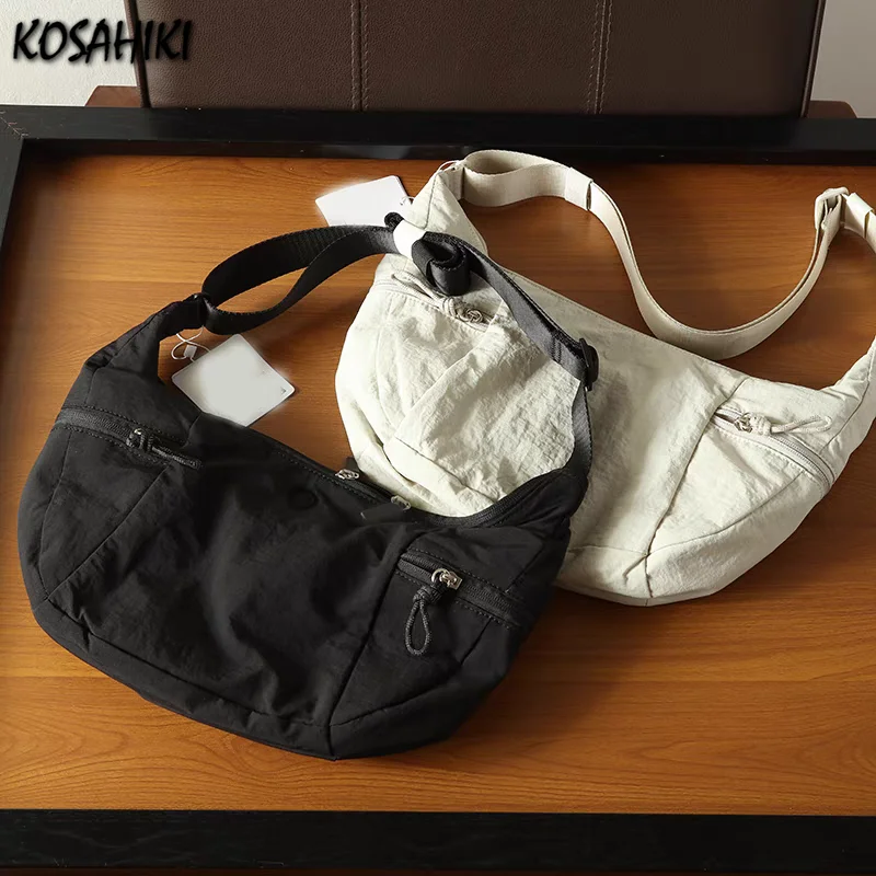 Korean Ins Simple Casual All Match Women's Handbags Vintage Y2k Aesthetic Fashion Underarm Bag Streetwear Trendy Shoulder Bags
Korean Ins Simple Casual All Match Women's Handbags Vintage Y2k Aesthetic Fashion Underarm Bag Streetwear Trendy Shoulder Bags