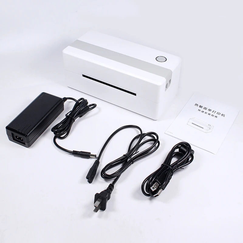 Cheaper Price 4*6Inch 203dpi High-Speed Bt/USB Interface Shipping Label Desktop Printer for IOS/Android/Windows Stock