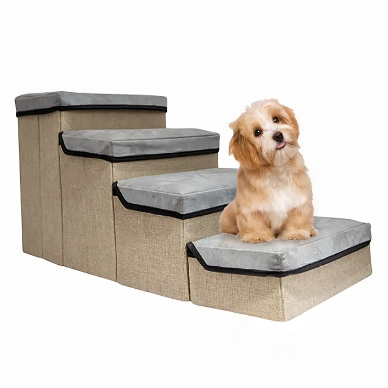 Folding Dog Puppy Ramp Ladder Foldable Washable Pet Stairs Three Level Storage Box
Folding Dog Puppy Ramp Ladder Foldable Washable Pet Stairs Three Level Storage Box