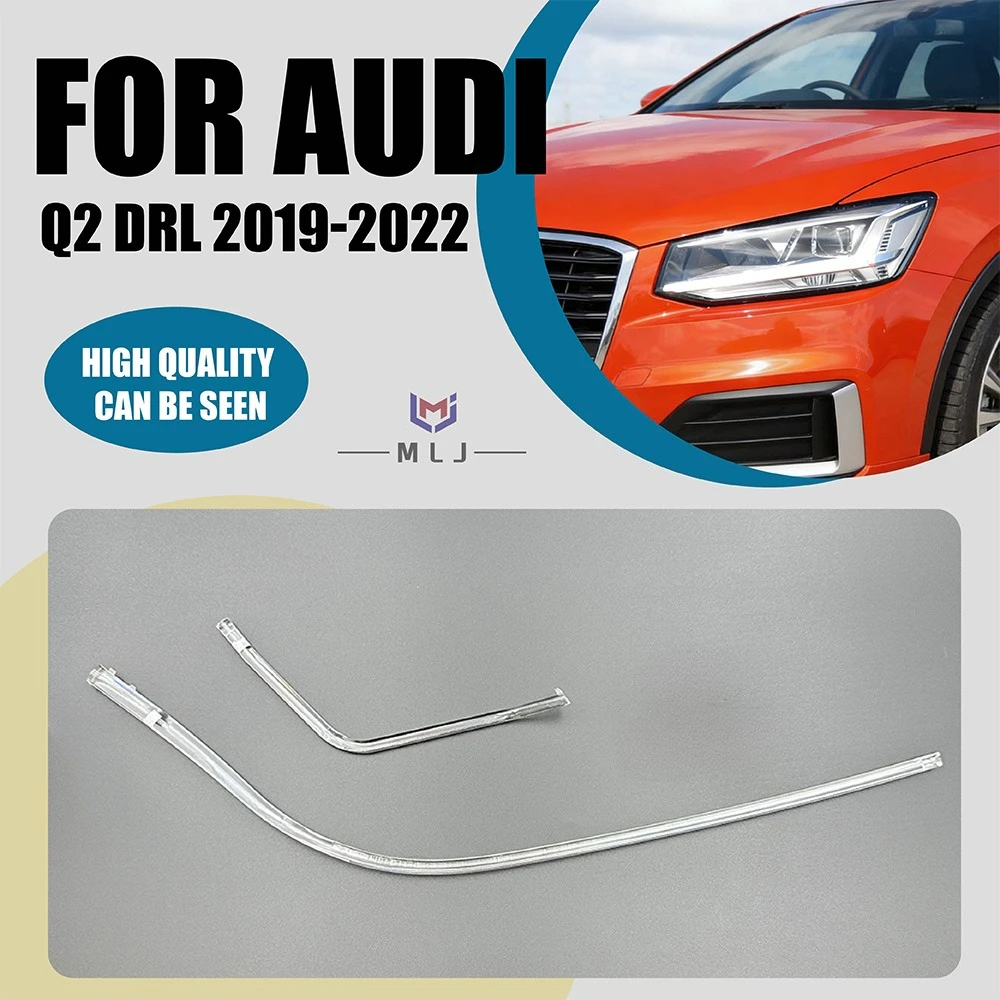 New DRL Headlamp Guide Strip Daytime Running Light Tube Headlights LED Light Bar White Light Accessories For Audi Q2 2018-2022
New DRL Headlamp Guide Strip Daytime Running Light Tube Headlights LED Light Bar White Light Accessories For Audi Q2 2018-2022