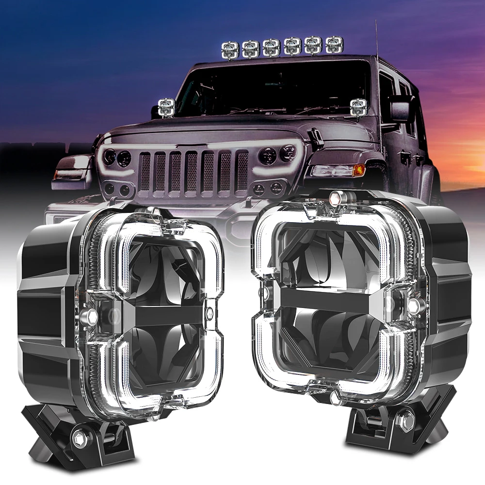 White/Amber Drl LED Work Light Bar for Jeep Offroad Truck SUV ATV 12v 24v Spotlight Driving Light Led Headlight Car Accessories
White/Amber Drl LED Work Light Bar for Jeep Offroad Truck SUV ATV 12v 24v Spotlight Driving Light Led Headlight Car Accessories