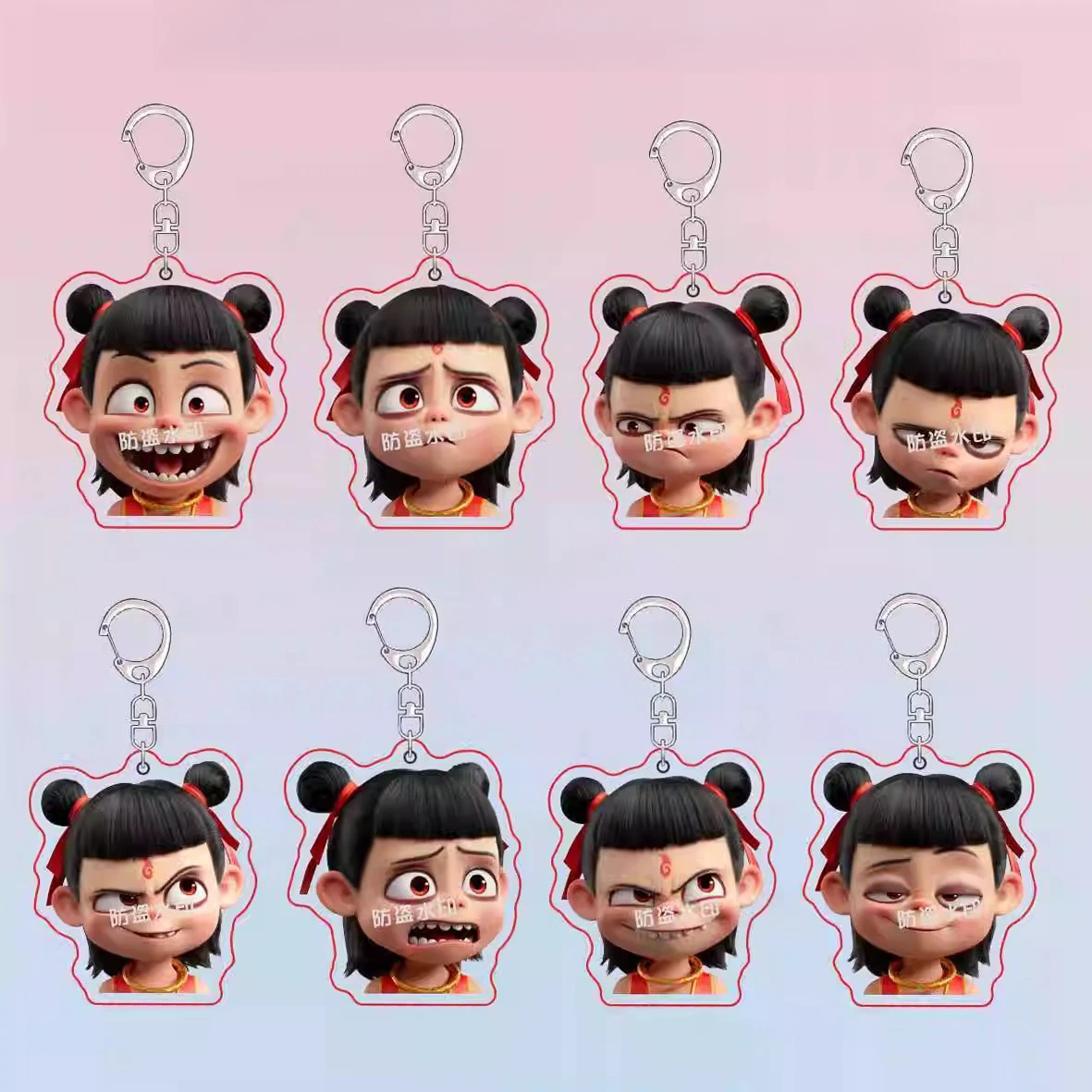 Nezha Peripheral Cute Movie Decoration Schoolbag Hanging Acrylic Keychain Small Gift
Nezha Peripheral Cute Movie Decoration Schoolbag Hanging Acrylic Keychain Small Gift
