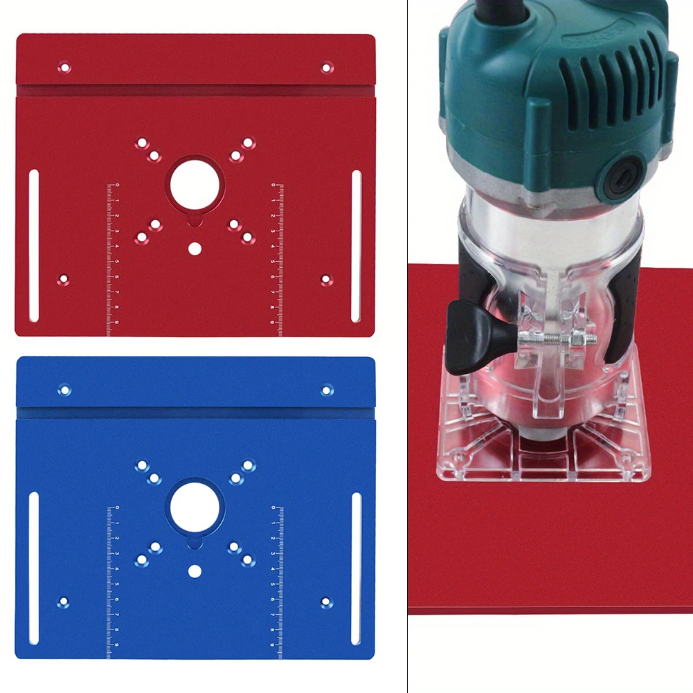 1pc Aluminum Alloy Router Table Insert Plate Woodwork Trimmer Electric Wood Milling Flip Plate Replace Accessories Parts
1pc Aluminum Alloy Router Table Insert Plate Woodwork Trimmer Electric Wood Milling Flip Plate Replace Accessories Parts