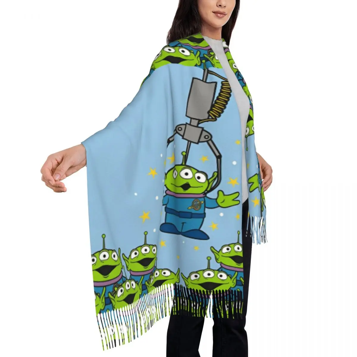 Toy Story Cartoon Aliens Shawl Wrap Womens Winter Long Soft Scarf Pashmina Shawl Scarves
Toy Story Cartoon Aliens Shawl Wrap Womens Winter Long Soft Scarf Pashmina Shawl Scarves