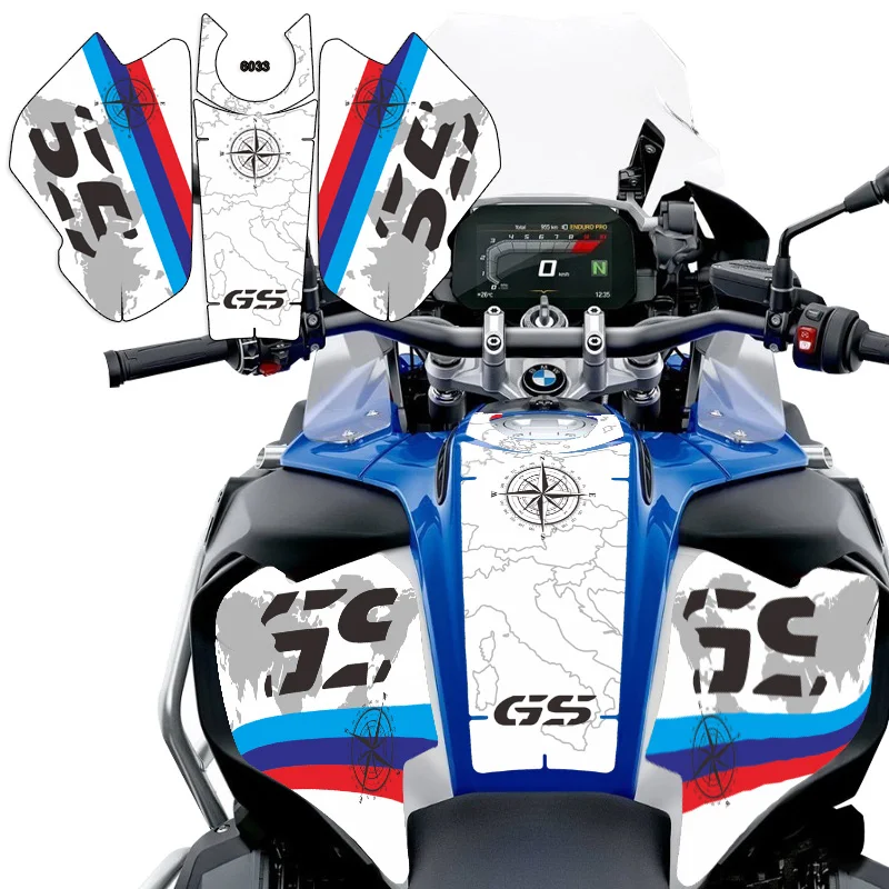 Motorcycle sticker For BMW R1200GS GSA ADV R1250GS GSA adventure decals Protector Decal Tank Pad Decals
Motorcycle sticker For BMW R1200GS GSA ADV R1250GS GSA adventure decals Protector Decal Tank Pad Decals