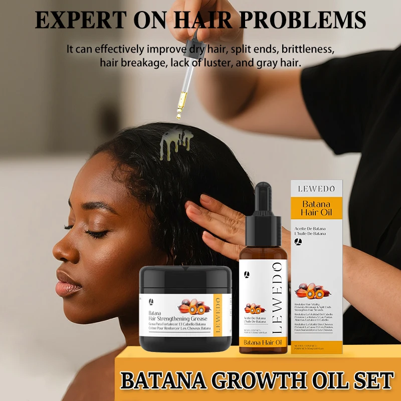 Hair Growth Oil Kit Organic Batana Oil for hair growth 100% Pure Hair Strengthening Oil Anti Hair Loss Essence Oil Hair Care
Hair Growth Oil Kit Organic Batana Oil for hair growth 100% Pure Hair Strengthening Oil Anti Hair Loss Essence Oil Hair Care