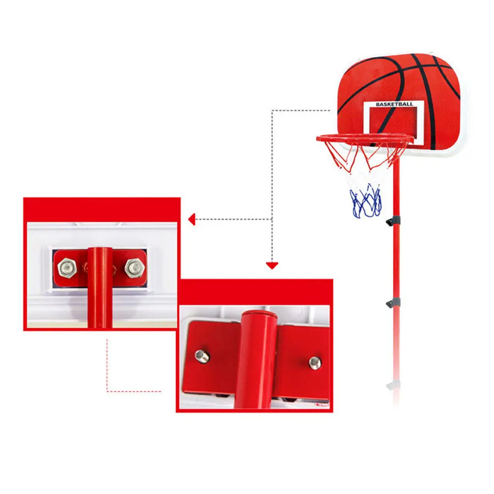 1.65m Kids Basketball Rack Liftable Metal Frame for Indoor Outdoor Use Portable Sturdy Sports Equipment Bright Color Design
1.65m Kids Basketball Rack Liftable Metal Frame for Indoor Outdoor Use Portable Sturdy Sports Equipment Bright Color Design