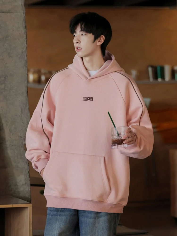 Hooded Sweatirt Men's Spring Autumn Sle American Retro Suede Jaet Youth Feelings Embroidered Heavyweight Hardwearing Top
Hooded Sweatirt Men's Spring Autumn Sle American Retro Suede Jaet Youth Feelings Embroidered Heavyweight Hardwearing Top