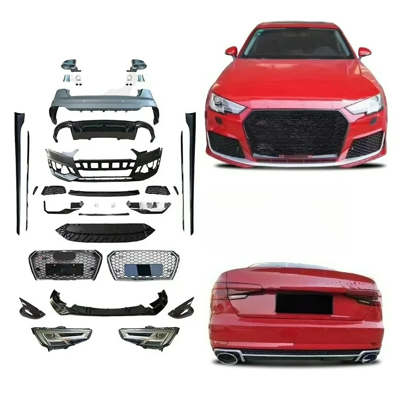Precision-fit FORAudiA4 B9 RS4-style Carbon Fiber BODYKIT with Front Bumper Side Skirts Diffuser 2017-2019
Precision-fit FORAudiA4 B9 RS4-style Carbon Fiber BODYKIT with Front Bumper Side Skirts Diffuser 2017-2019
