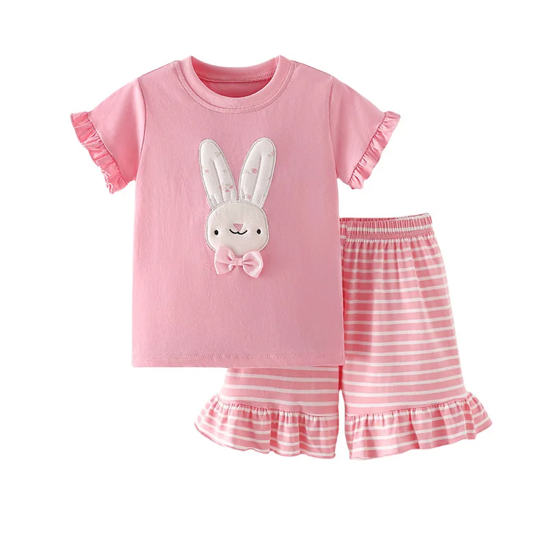 Jumping Meters 3-8T 100% Cotton 2Pcs Tops + Shorts Kid Outfits For Summer Girls Clothing Sets 2 Pcs Baby Fashion Suits Clothes
Jumping Meters 3-8T 100% Cotton 2Pcs Tops + Shorts Kid Outfits For Summer Girls Clothing Sets 2 Pcs Baby Fashion Suits Clothes