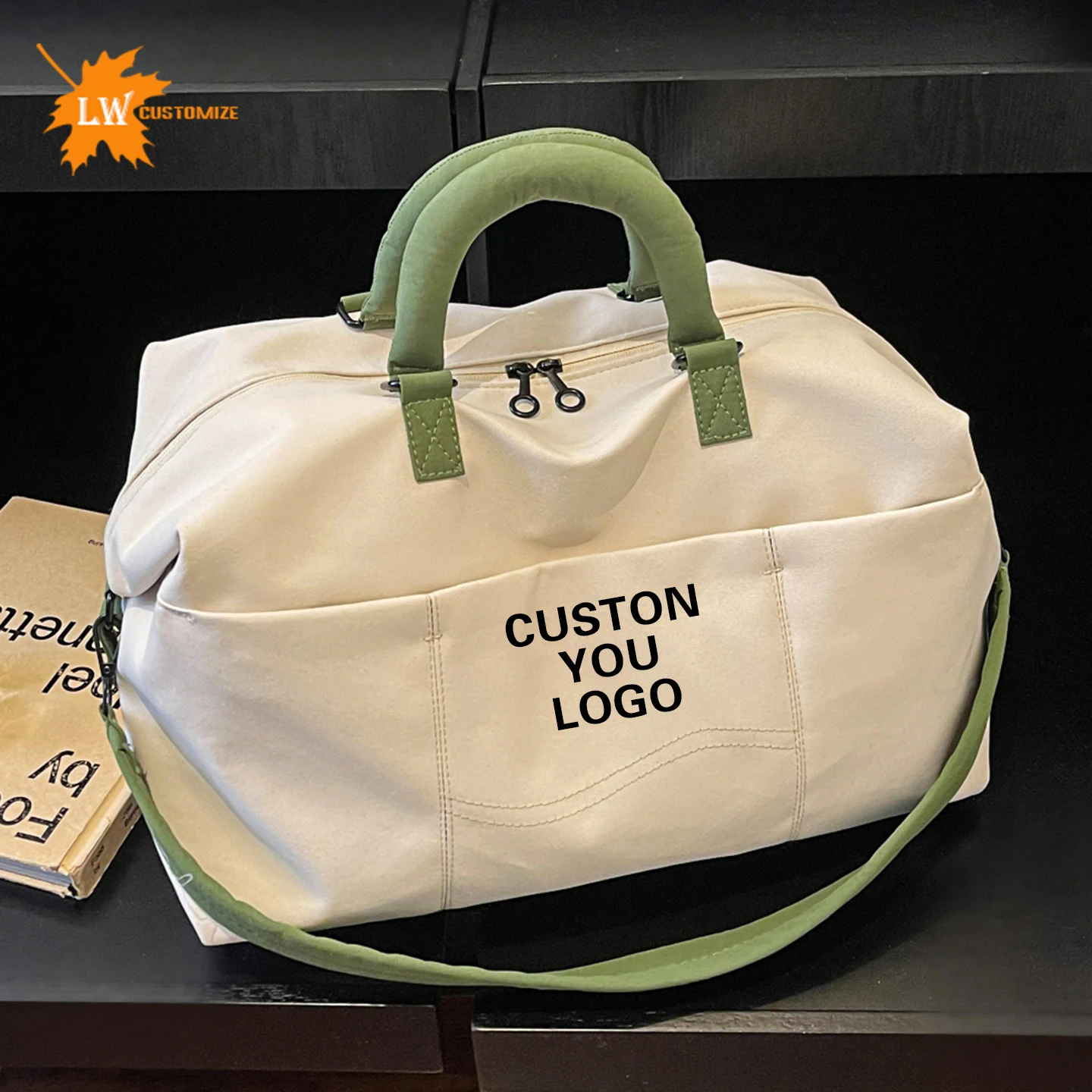 Canvas fitness bag with custom logo travel bag for women single shoulder messenger bag yoga bag tote bag printed with name
Canvas fitness bag with custom logo travel bag for women single shoulder messenger bag yoga bag tote bag printed with name
