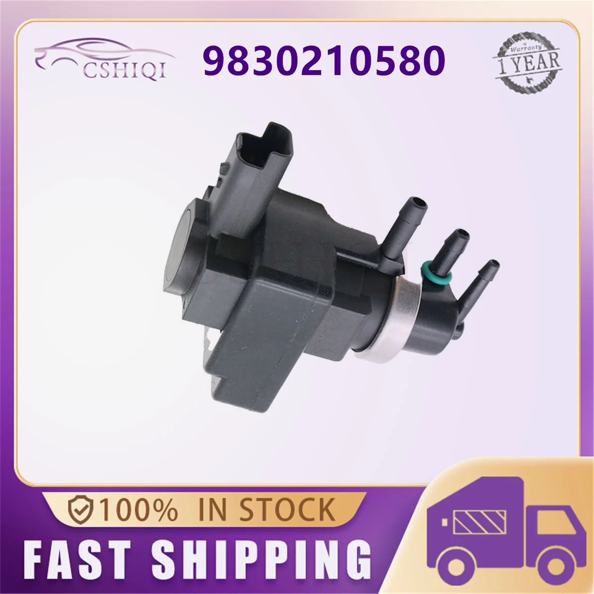 9830210580 Turbo Boost Pressure Solenoid Valve For Peugeot 308 408 508 RCZ Citroen C3 C4 C5 1827655300 70177724 18T282
9830210580 Turbo Boost Pressure Solenoid Valve For Peugeot 308 408 508 RCZ Citroen C3 C4 C5 1827655300 70177724 18T282