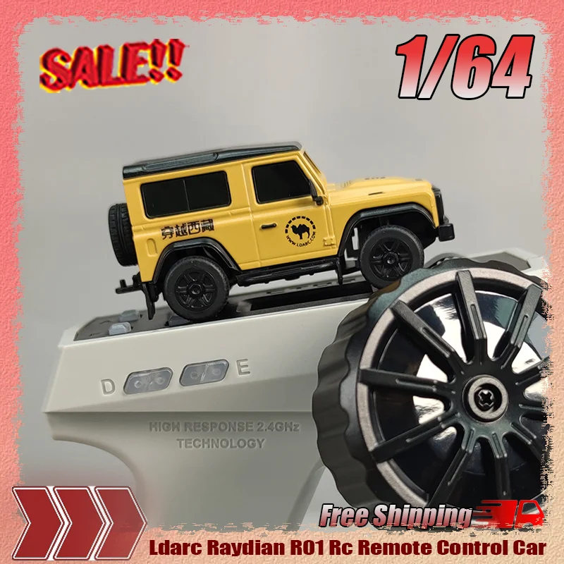 Новинка в наличии Ldarc 1:64 Raydian R01, радиоуправляемый автомобиль с дистанционным управлением, имитация сплава, миниатюрная литая под давлением модель, детская игрушка в подарок
Новинка в наличии Ldarc 1:64 Raydian R01, радиоуправляемый автомобиль с дистанционным управлением, имитация сплава, миниатюрная литая под давлением модель, детская игрушка в подарок