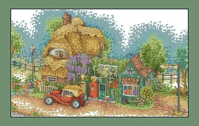 Embroidery Threads for Embroidery Set, Cross Stitch Kits, Christmas ANC, Suburban House, 46-32
Embroidery Threads for Embroidery Set, Cross Stitch Kits, Christmas ANC, Suburban House, 46-32
