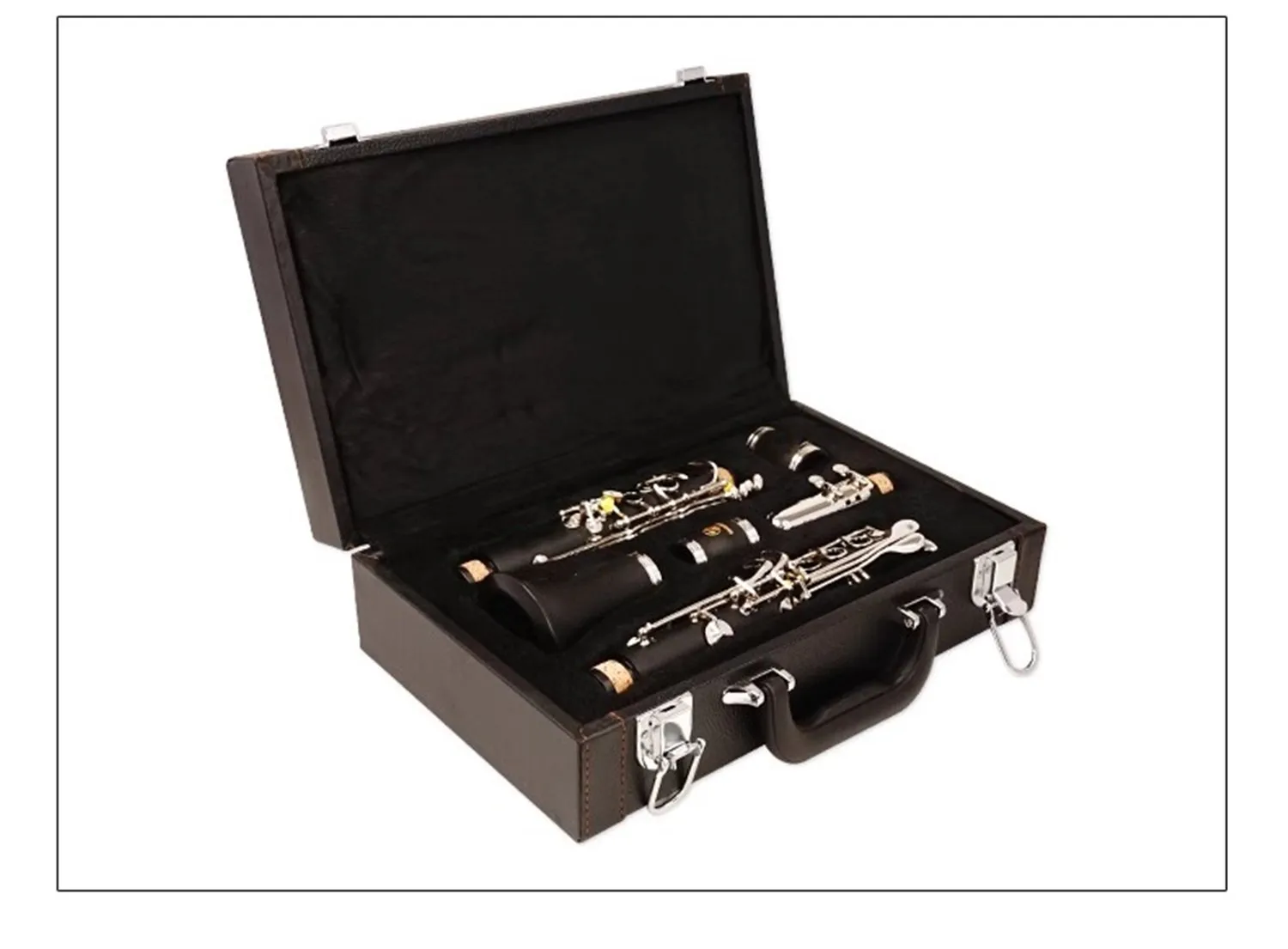 1 Pcs Treble Clarinet C Tone Bakelite Material Sound Beautiful
1 Pcs Treble Clarinet C Tone Bakelite Material Sound Beautiful