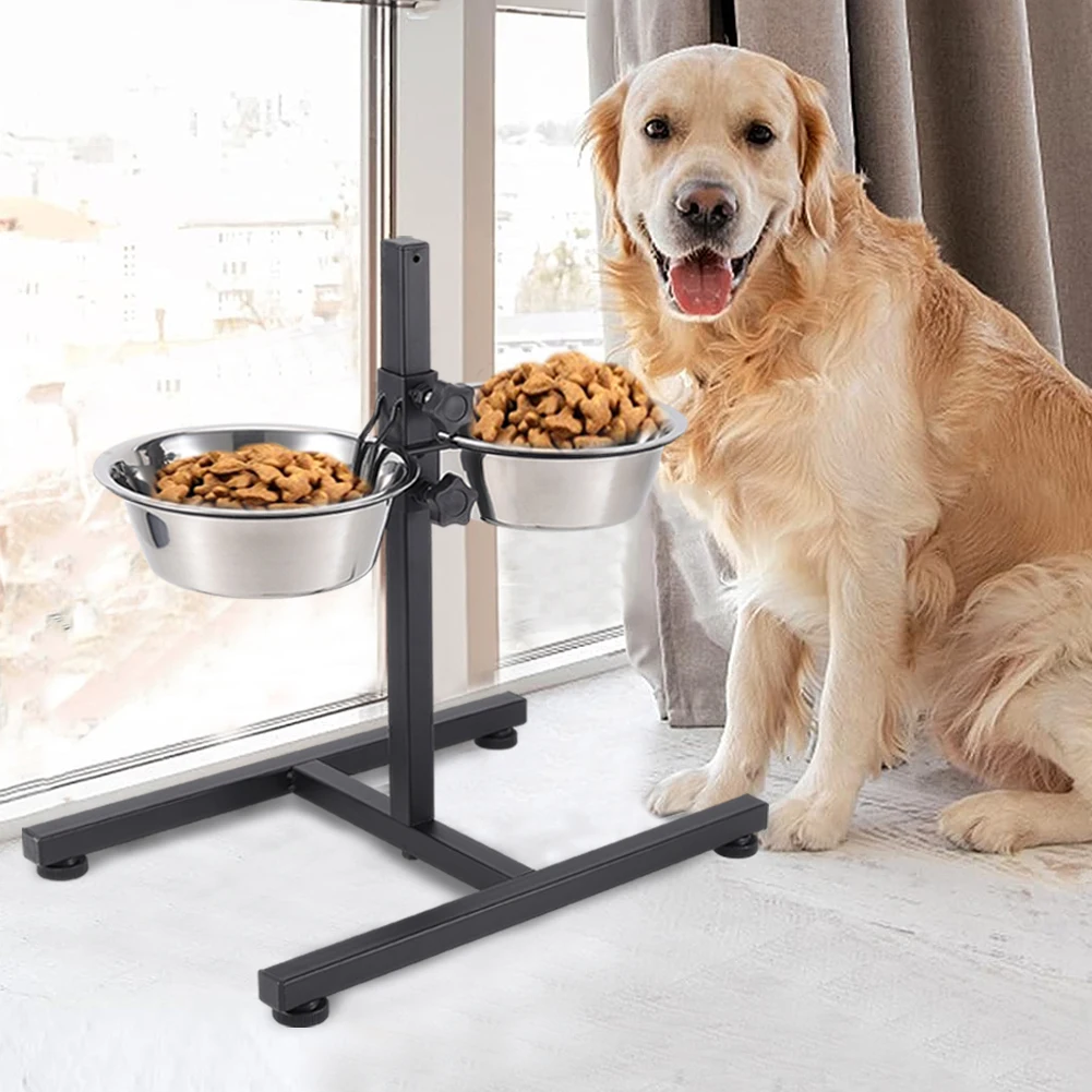 Adjustable Height Double-Bowl Pet Feeder with Stainless Steel Bowls & Secure Locking Clip
Adjustable Height Double-Bowl Pet Feeder with Stainless Steel Bowls & Secure Locking Clip