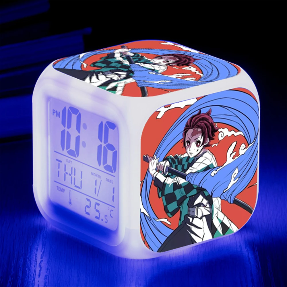 Anime Demon Slayer Alarm Clocks Tsugikuni Yoriichi Sabito Kamado Tanjirou Shinazugawa Sanemi Himejima Gyoumei Figure Toys Doll
Anime Demon Slayer Alarm Clocks Tsugikuni Yoriichi Sabito Kamado Tanjirou Shinazugawa Sanemi Himejima Gyoumei Figure Toys Doll