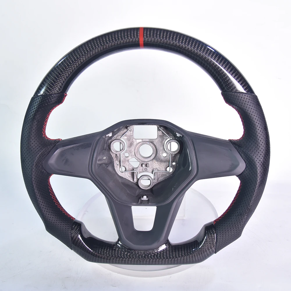 Carbon Fiber And Genuine Leather Steering Wheel For Volkswagen Passat, Sport Performance Edition
Carbon Fiber And Genuine Leather Steering Wheel For Volkswagen Passat, Sport Performance Edition