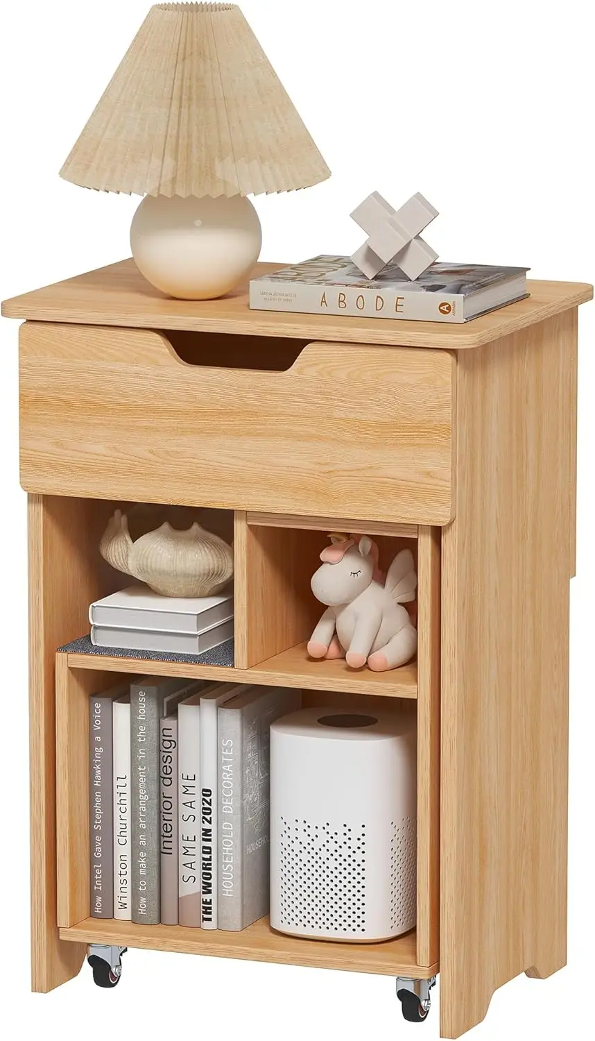 Night Stand Farmhouse Nightstand With Drawers Wooden Bedside Table With Rolling Open Storage Shelf Lockable Wheels Vintage
Night Stand Farmhouse Nightstand With Drawers Wooden Bedside Table With Rolling Open Storage Shelf Lockable Wheels Vintage
