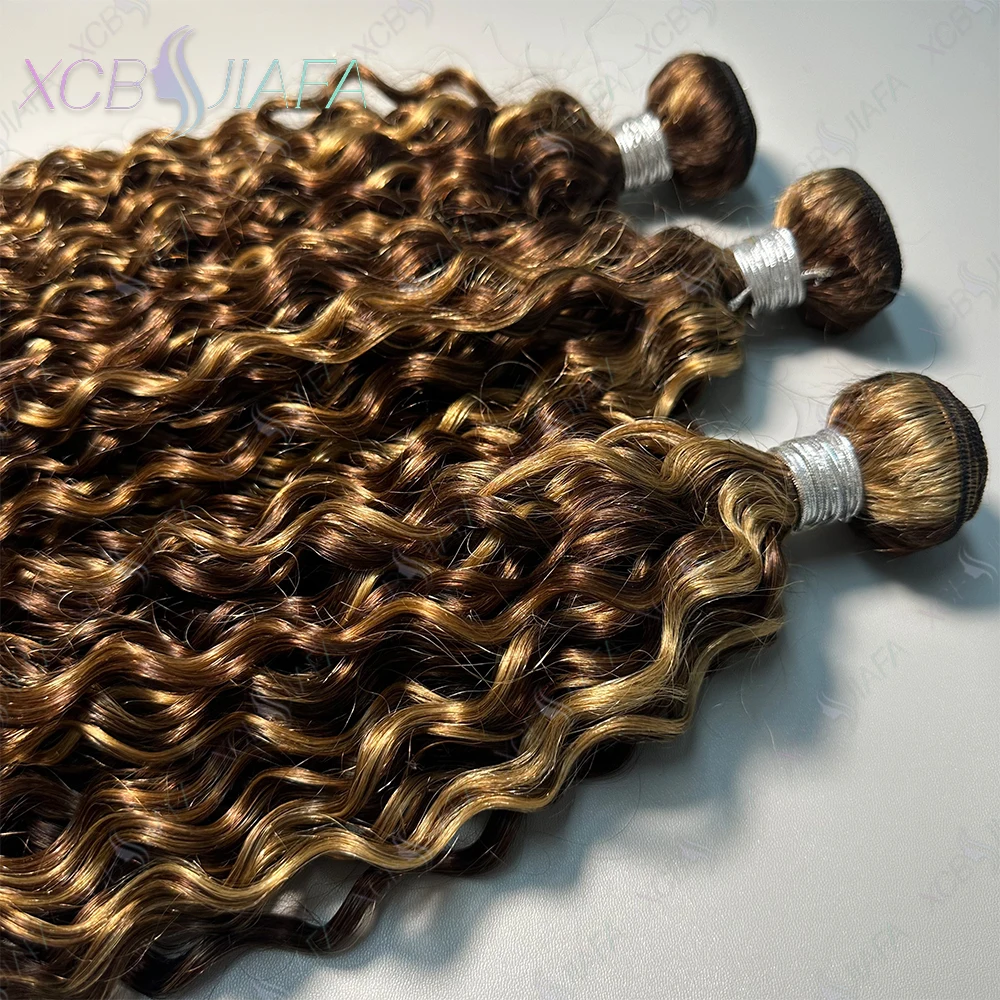 Highlight Ombre Human Hair Bundles Water Wave P4/27 Colored Brazilian Virgin Remy Hair Bundles Double Weft 1/3/4 Pcs Bundles
Highlight Ombre Human Hair Bundles Water Wave P4/27 Colored Brazilian Virgin Remy Hair Bundles Double Weft 1/3/4 Pcs Bundles