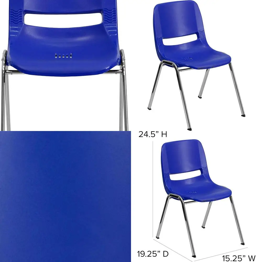 Детский темно-синий эргономичный штабелируемый стул, вместимость 440 фунтов, хромированный каркас, высота 14 сидений
Детский темно-синий эргономичный штабелируемый стул, вместимость 440 фунтов, хромированный каркас, высота 14 сидений