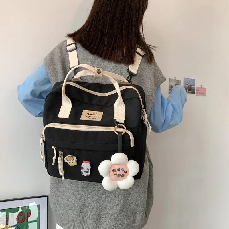 Ins Student Canvas Bag Mail Small Japanese Harajuku Cute Retro Girl Cartoon Messenger Bag Handbags for Women
Ins Student Canvas Bag Mail Small Japanese Harajuku Cute Retro Girl Cartoon Messenger Bag Handbags for Women