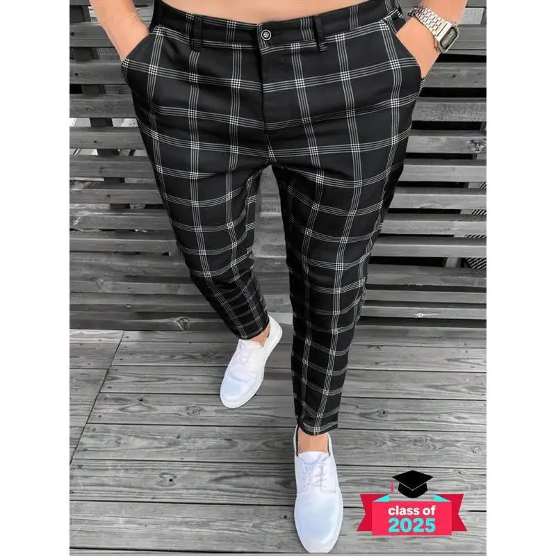 Men's Printed Pencil Pants Floral Patterned Business Trousers Comfortable Fit Casual Fashion Spring Collection
Men's Printed Pencil Pants Floral Patterned Business Trousers Comfortable Fit Casual Fashion Spring Collection