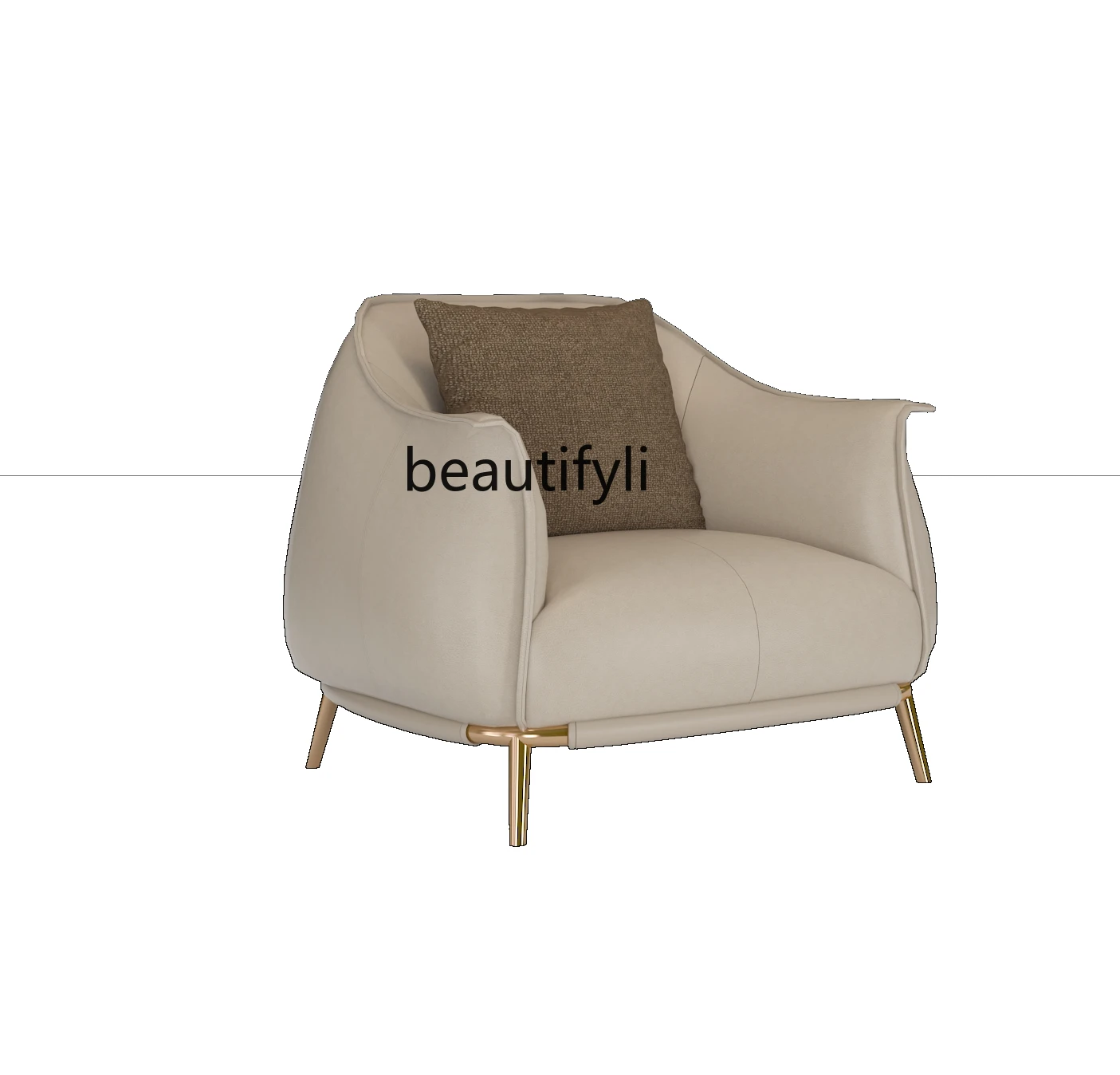 Nordic Italian Single-Seat Sofa Chair Bedroom Balcony Living Room Italian Leisure Chair Club Reception
Nordic Italian Single-Seat Sofa Chair Bedroom Balcony Living Room Italian Leisure Chair Club Reception