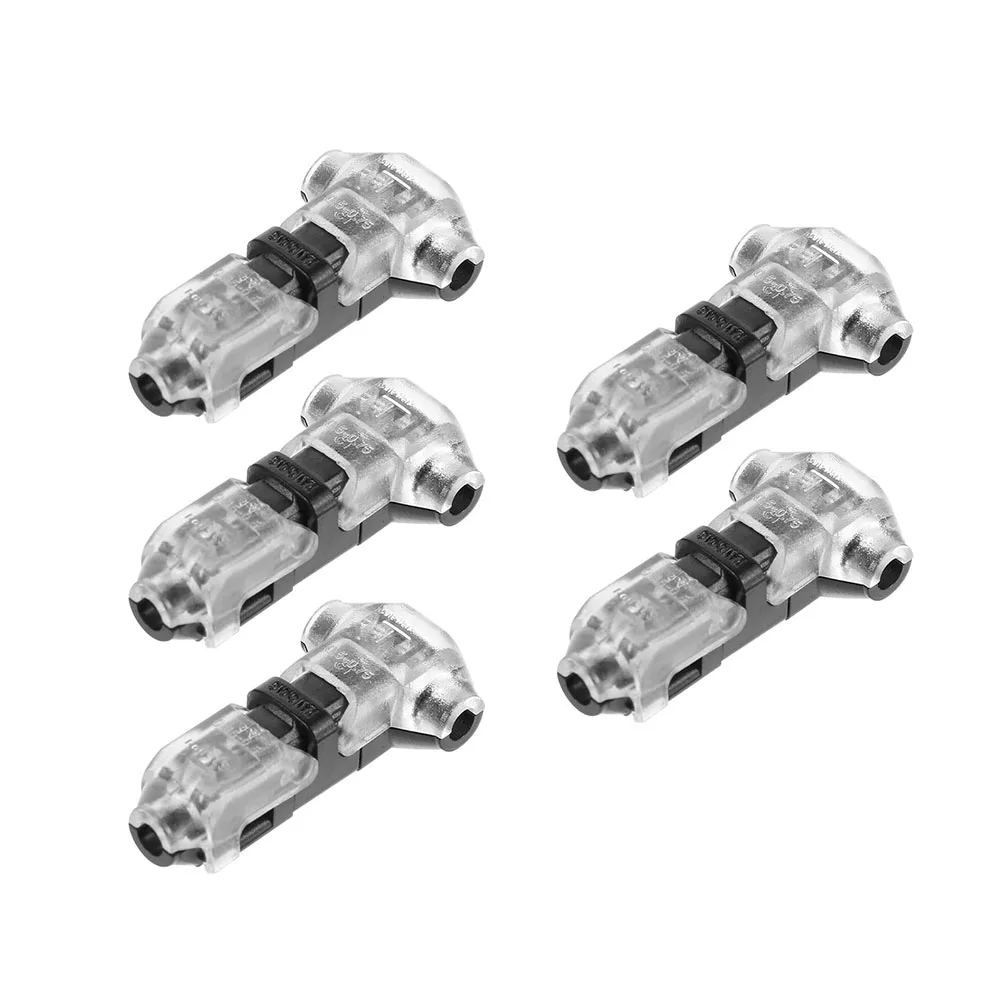 5pcs Non Stripping Wire Connector Compact Universal Splicer Terminal Cable Wiring Hard Flexible Electrical
5pcs Non Stripping Wire Connector Compact Universal Splicer Terminal Cable Wiring Hard Flexible Electrical