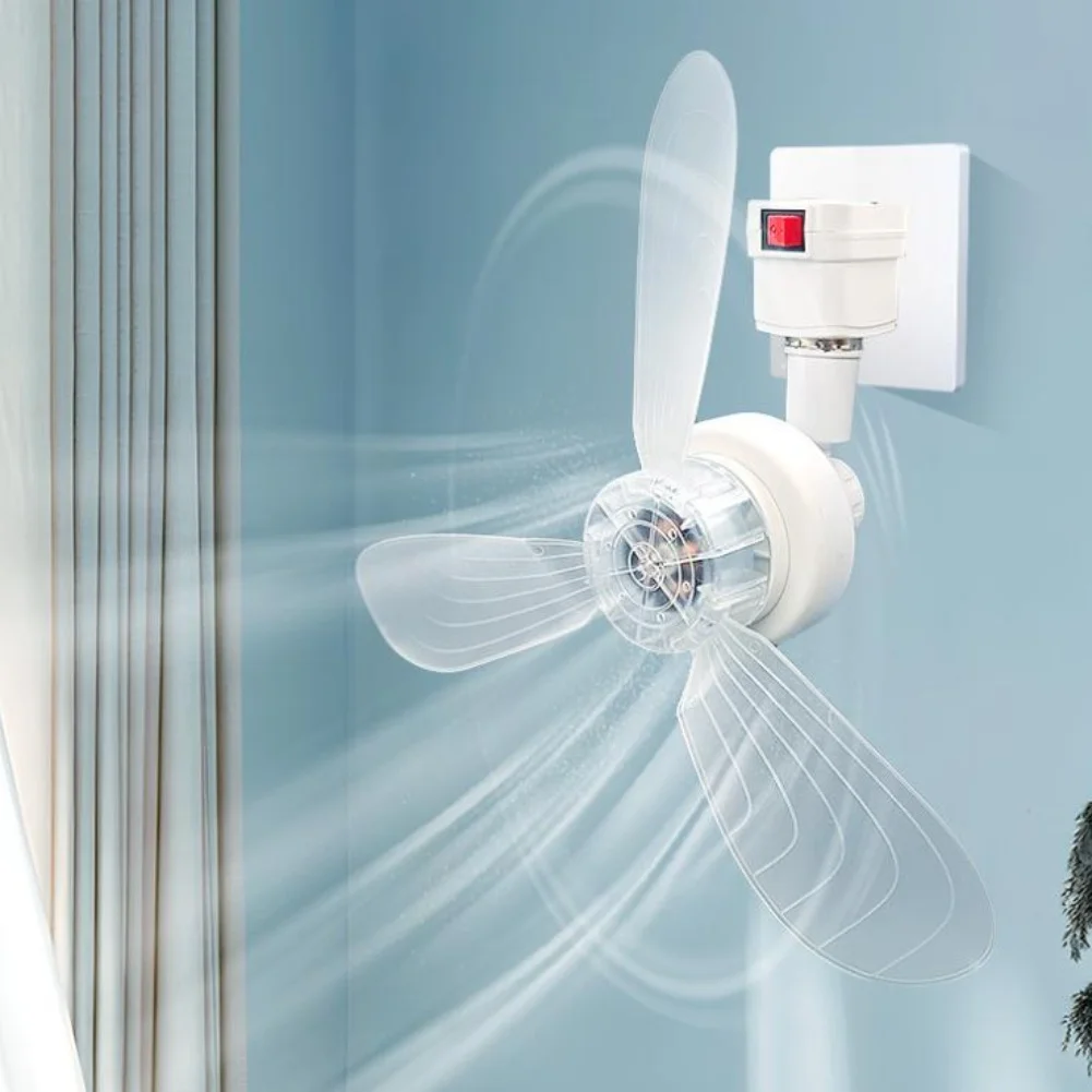 360 Rotating Fan Dormitory Electric Fan Perfect For Warm Days Three-Blade Design E27 Screw Connector Easy Installation
360 Rotating Fan Dormitory Electric Fan Perfect For Warm Days Three-Blade Design E27 Screw Connector Easy Installation