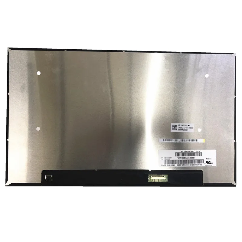 NV140FHM-N63 V8.1 1920*1080 FHD B140HAN03.2 14.0“ Laptop eDP 30pins Slim LCD Matte matrix panel
NV140FHM-N63 V8.1 1920*1080 FHD B140HAN03.2 14.0“ Laptop eDP 30pins Slim LCD Matte matrix panel